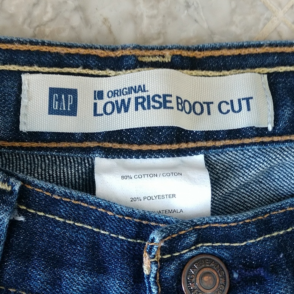 Gap Low Rise Boot Cut Jeans - Picture 2 of 5